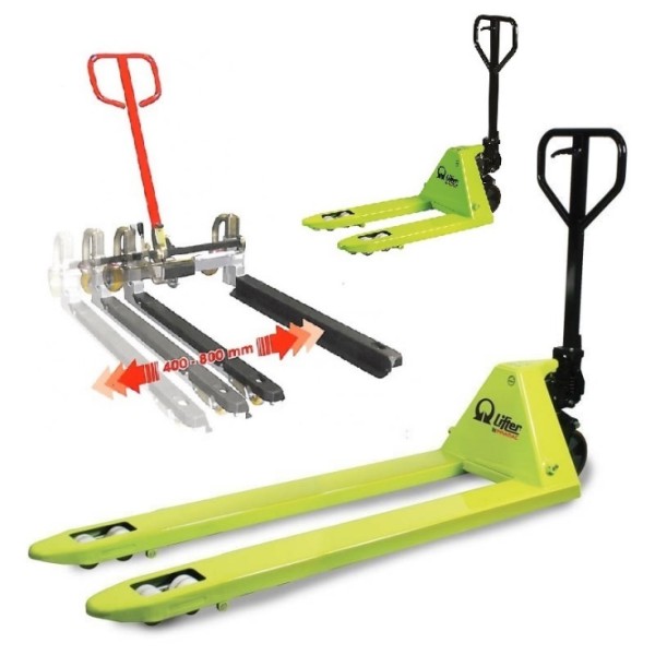 Transpalettes manuels et spéciaux