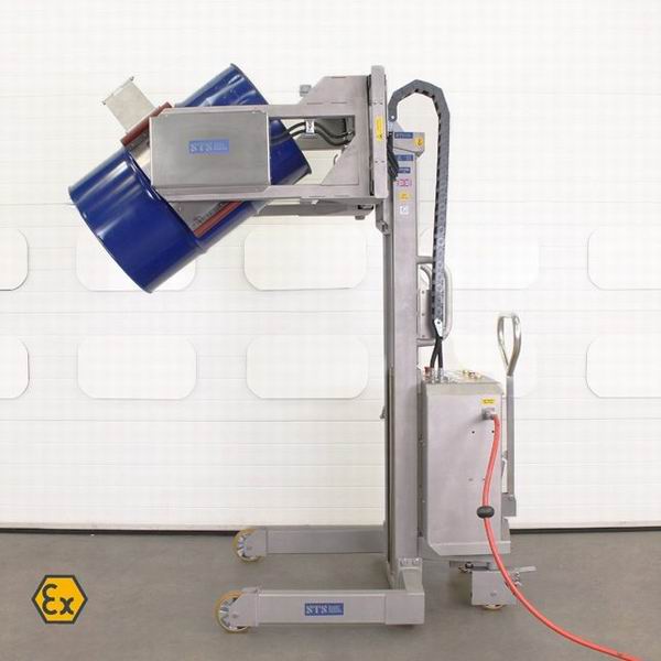 Manipulateur de fût à pince en acier inoxydable STE01 / STP01-RRH01-SS-Ex Manipulateur de fût à pince en acier inoxydable STE01 / STP01-RRH01-SS-Ex